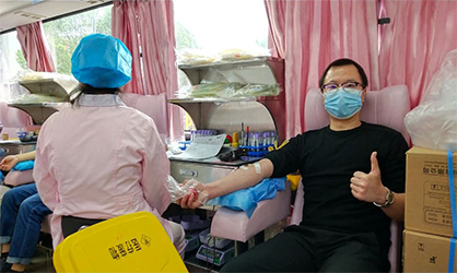 抗疫情、捐熱血、傳真情 ——康通電子工會(huì)組織參加公益獻(xiàn)血活動(dòng)